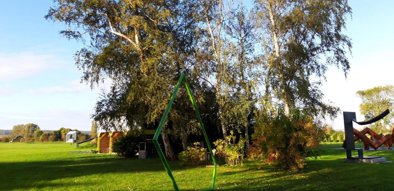 Gite Dans Parc De Sculptures - Gite "Pondichery" Port-Mort 외부 사진
