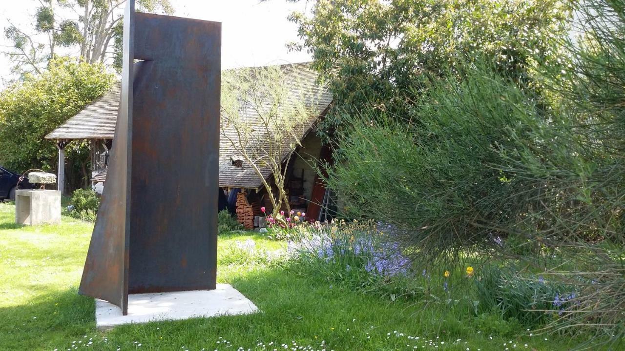 Gite Dans Parc De Sculptures - Gite "Pondichery" Port-Mort 외부 사진